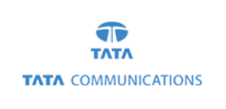 Logo of TATA Communications.